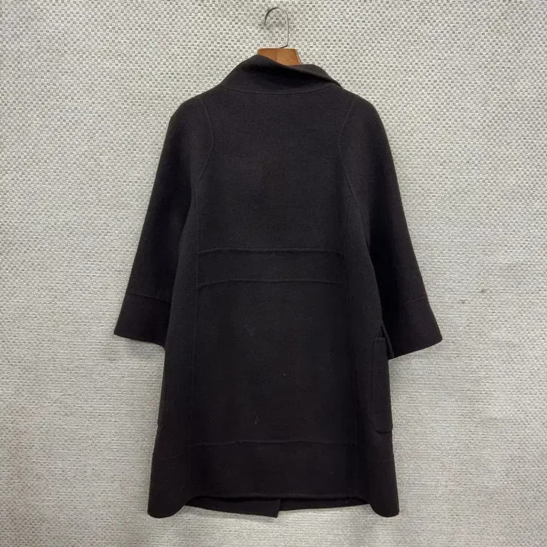 SJSJ 한섬 캐주얼 울 앙고라 코트 자켓 85 A03571 상품이미지2