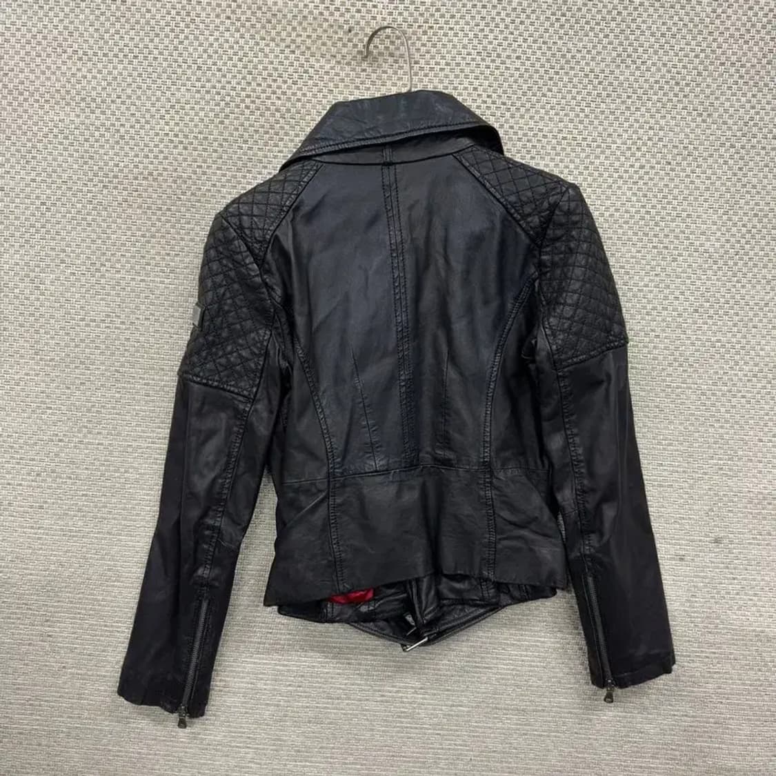 캘빈클라인 캐주얼 라이더 양가죽 자켓 XS A03646 상품이미지2