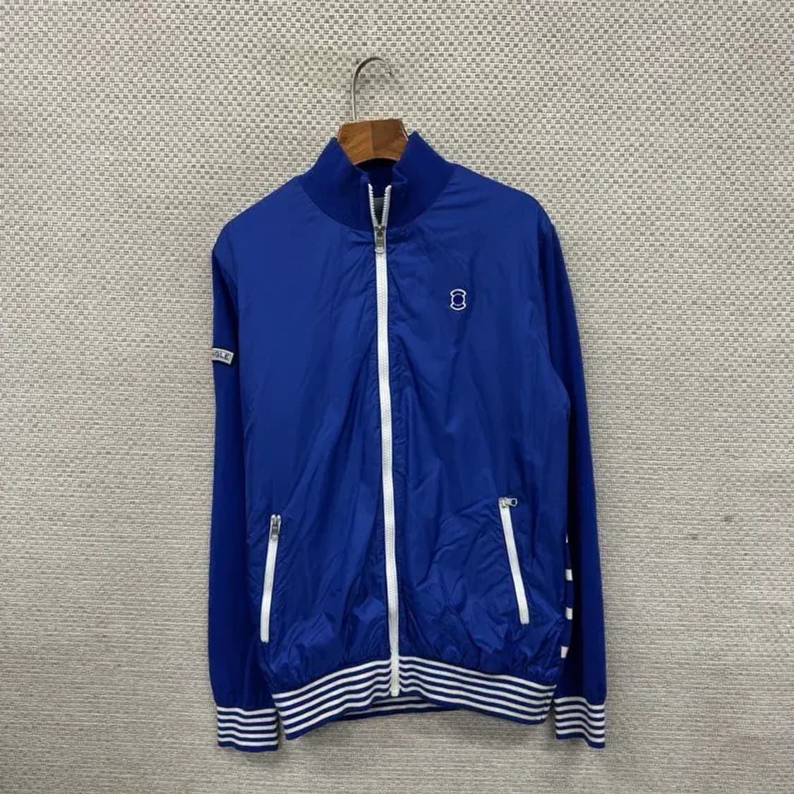 와이드앵글 골프 자수로고 방풍 집업 95 A03652 상품이미지1