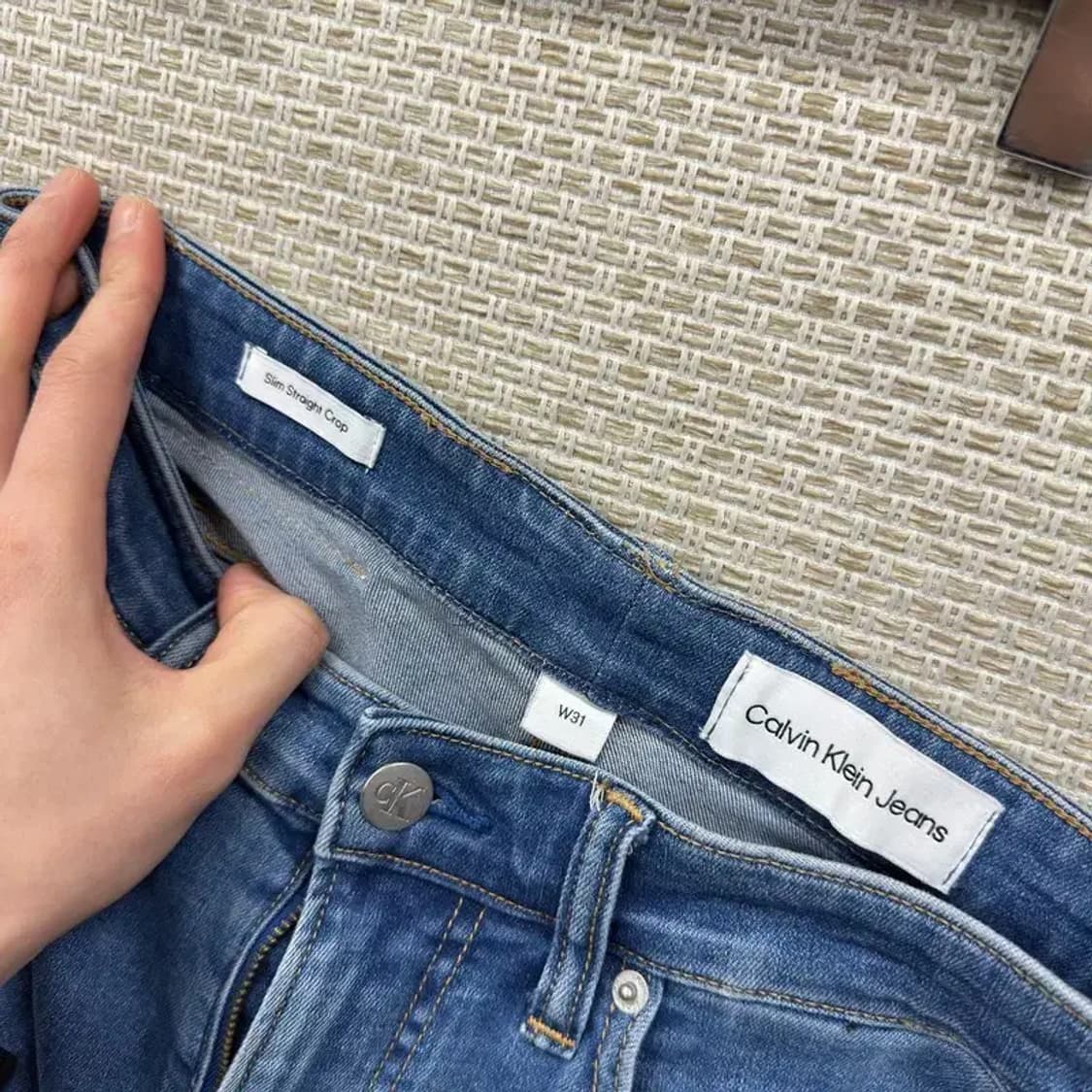 캘빈클라인 캐주얼 스판 데님 청바지 31인치 A03674 상품이미지4