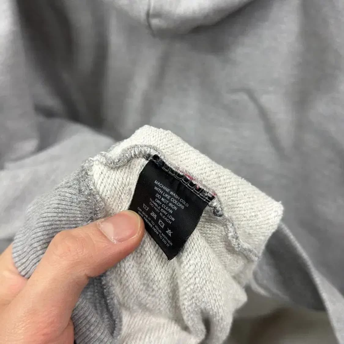 제로 XERO 캐주얼 무지 후드티 L A03671 상품이미지4