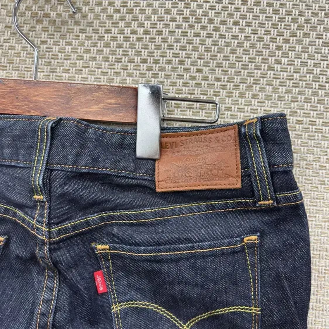 리바이스 캐주얼 스키니 스판 데님 청바지 27인치 A03677 상품이미지3