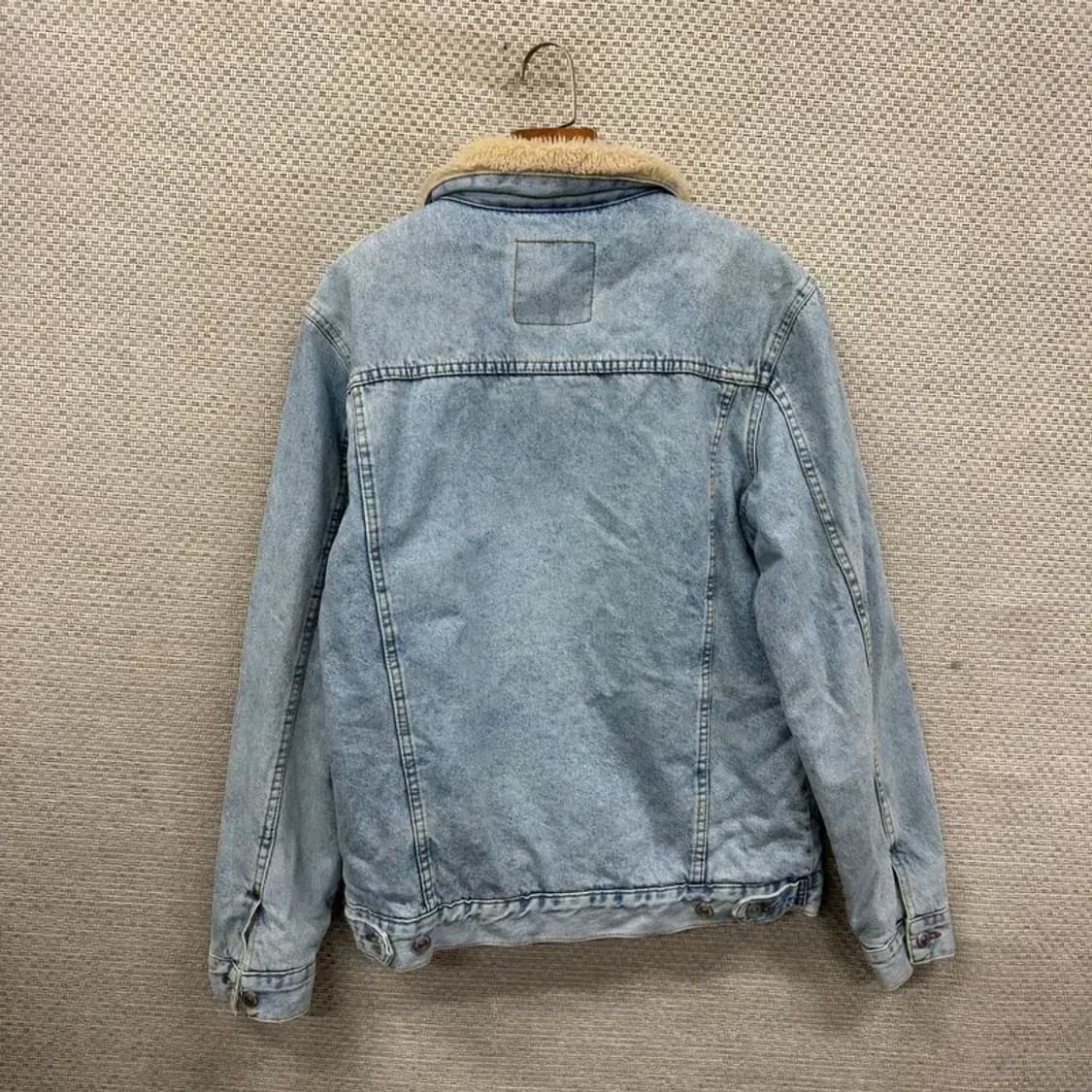 자라 ZARA 캐주얼 쉐르파 데님 청자켓 M A03658 상품이미지2