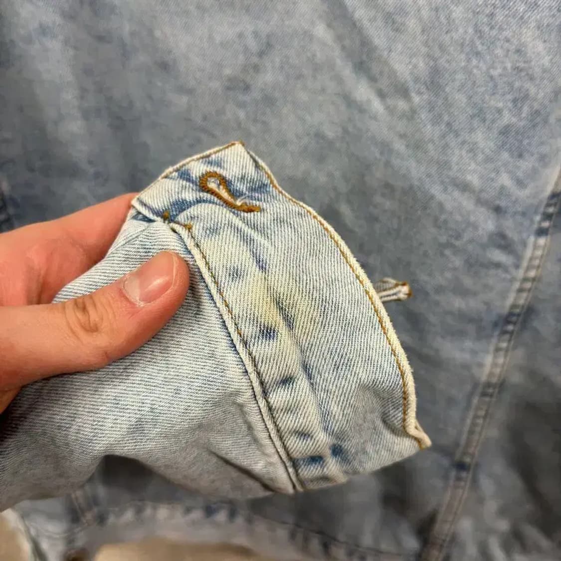 자라 ZARA 캐주얼 쉐르파 데님 청자켓 M A03658 상품이미지6