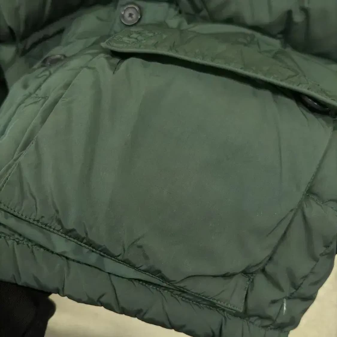 타미힐피거 캐주얼 투포켓 롱 패딩 점퍼 M A03666 상품이미지8