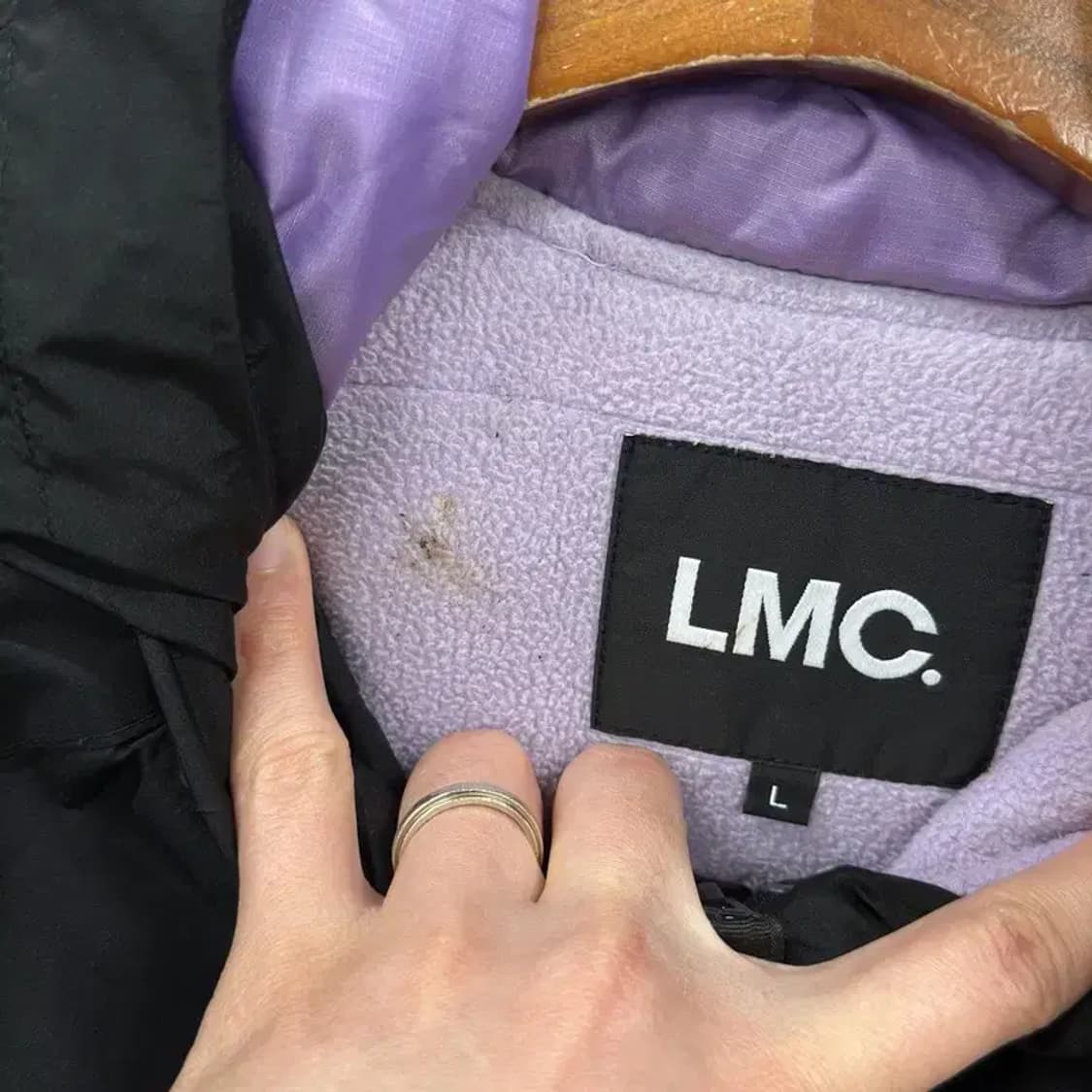 LMC 스트릿 자수로고 누빔 바람막이 자켓 L A03664 상품이미지3