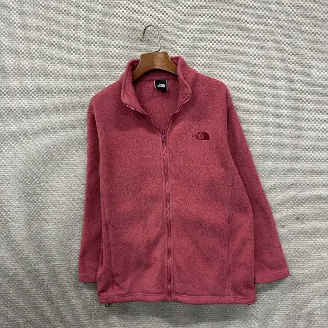 노스페이스 아웃도어 자수로고 플리스 후리스 집업 90 A03725 상품이미지1