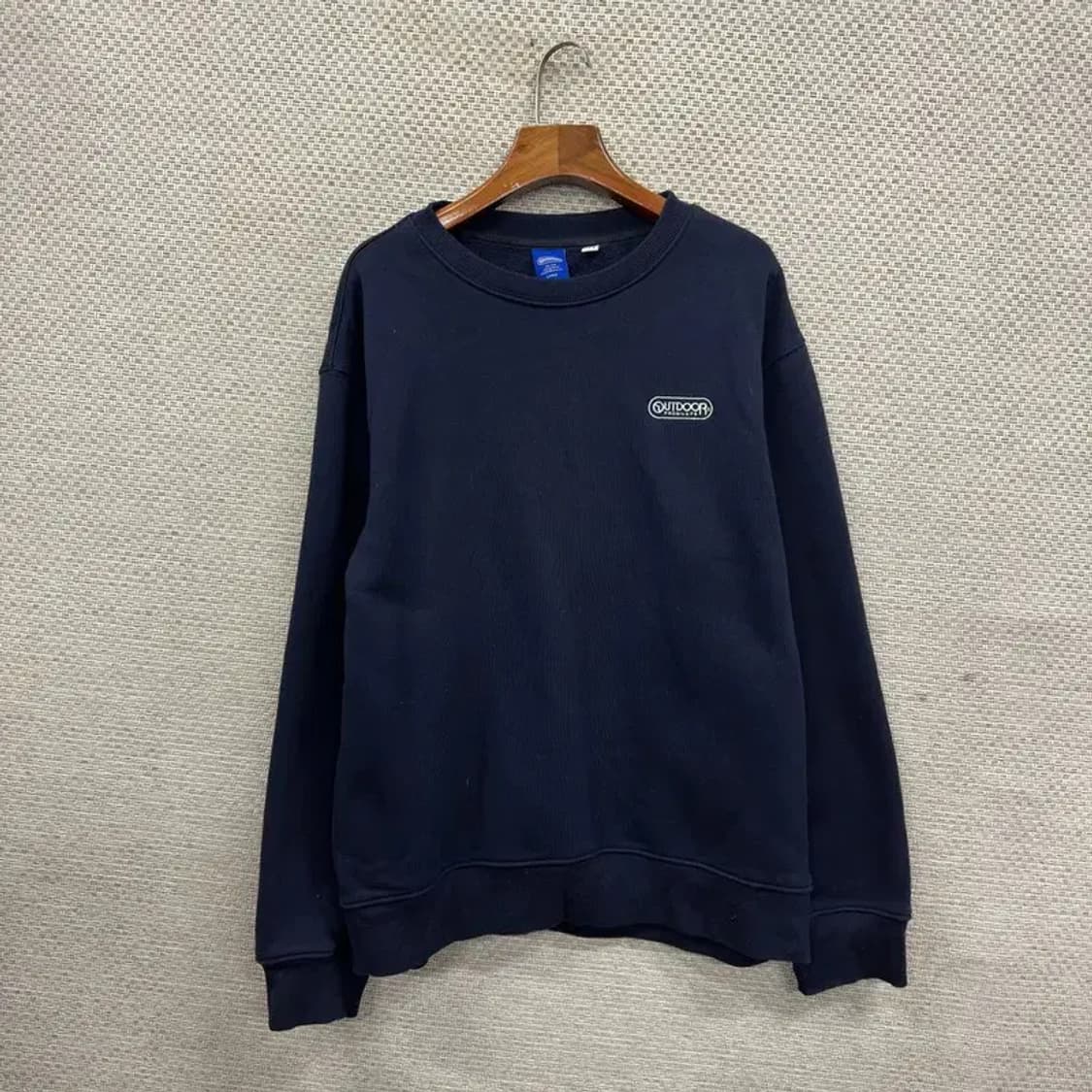 아웃도어프로덕츠 캐주얼 자수로고 기모 스웻셔츠 맨투맨 L A03730 상품이미지1
