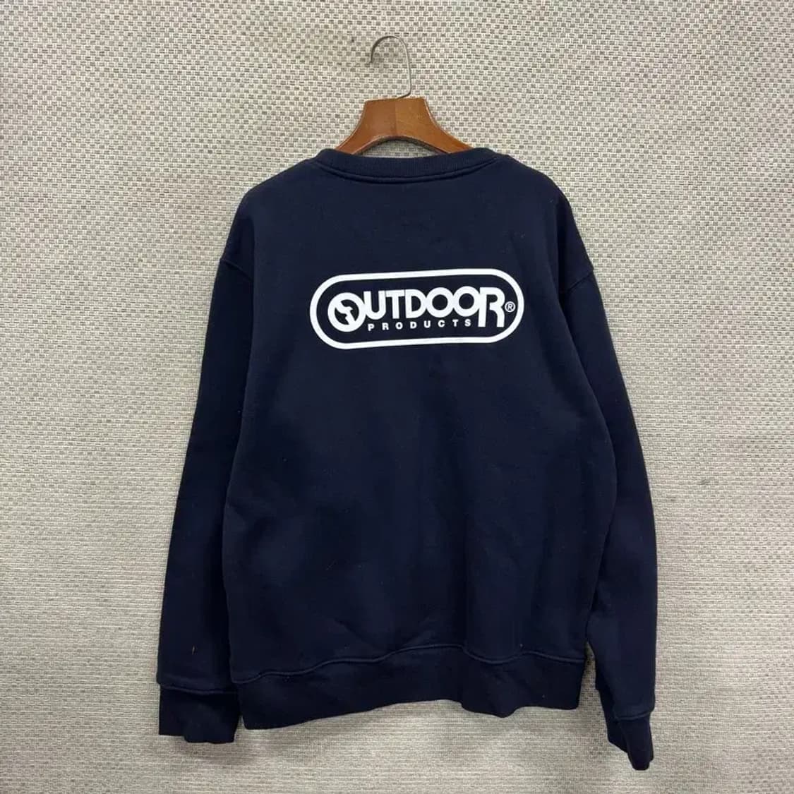 아웃도어프로덕츠 캐주얼 자수로고 기모 스웻셔츠 맨투맨 L A03730 상품이미지2