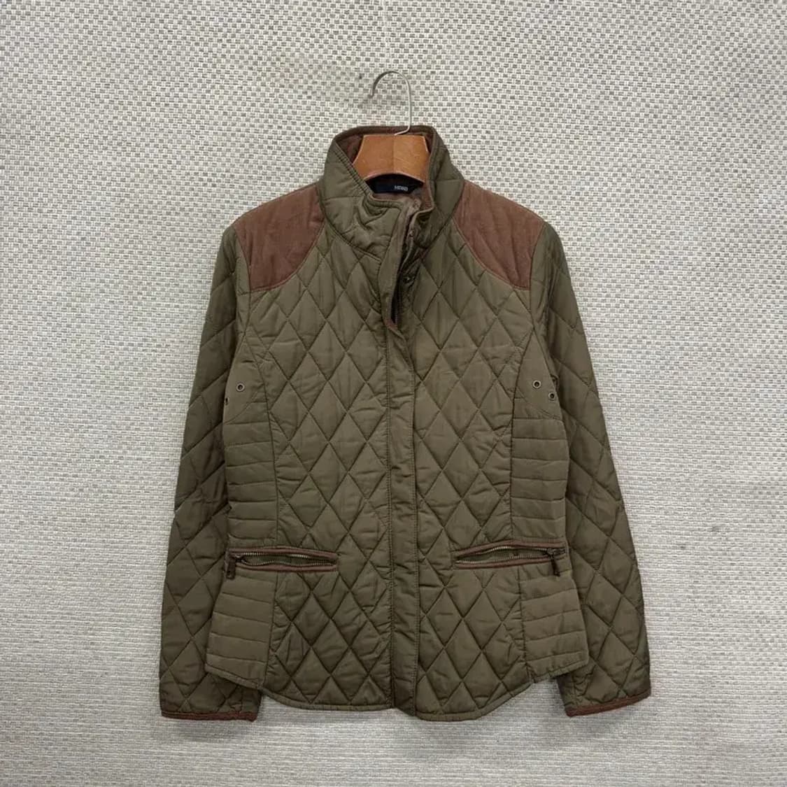 미쏘 캐주얼 퀄팅 경량 패딩 자켓 S A03733 상품이미지1