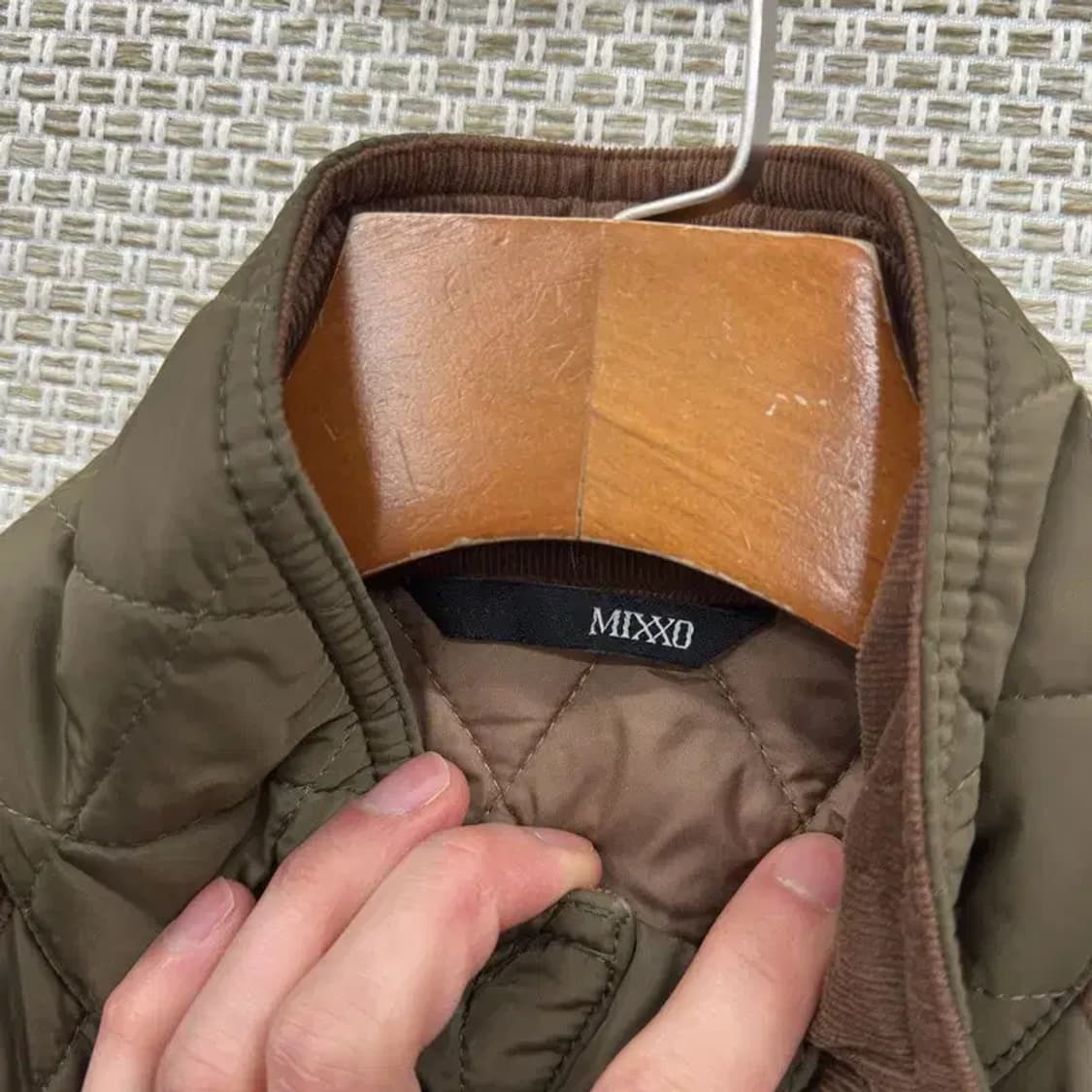 미쏘 캐주얼 퀄팅 경량 패딩 자켓 S A03733 상품이미지3