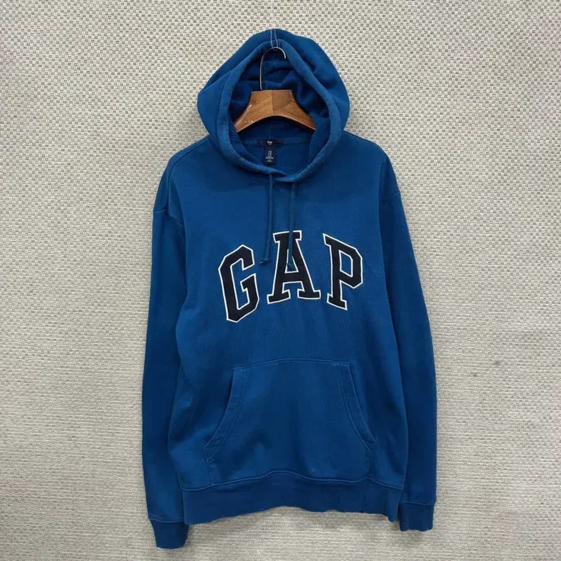 갭 GAP 캐주얼 빅로고 약기모 후드티 M A03737 상품이미지1