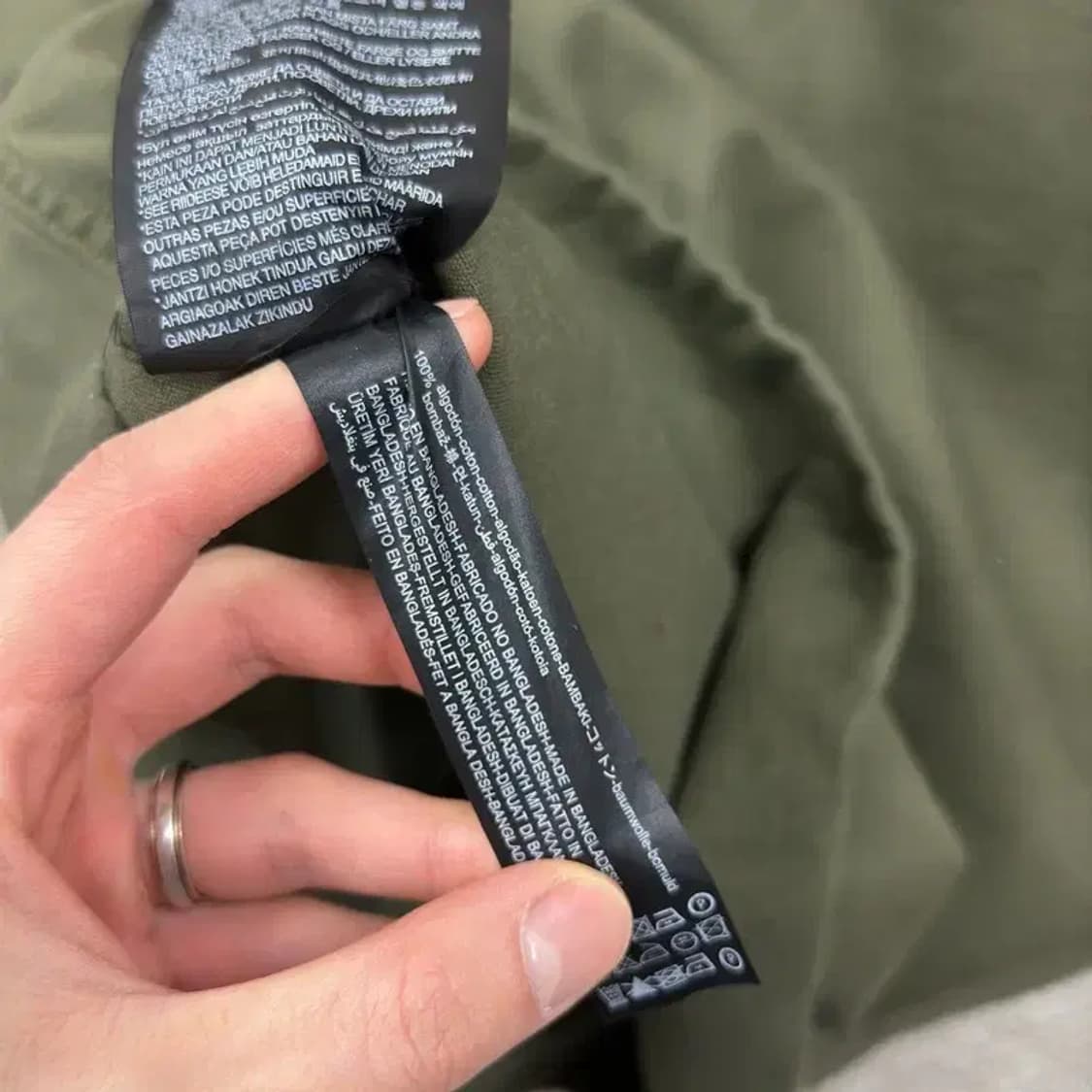 자라 ZARA 캐주얼 릴렉스핏 셔츠 자켓 M A03745 상품이미지4