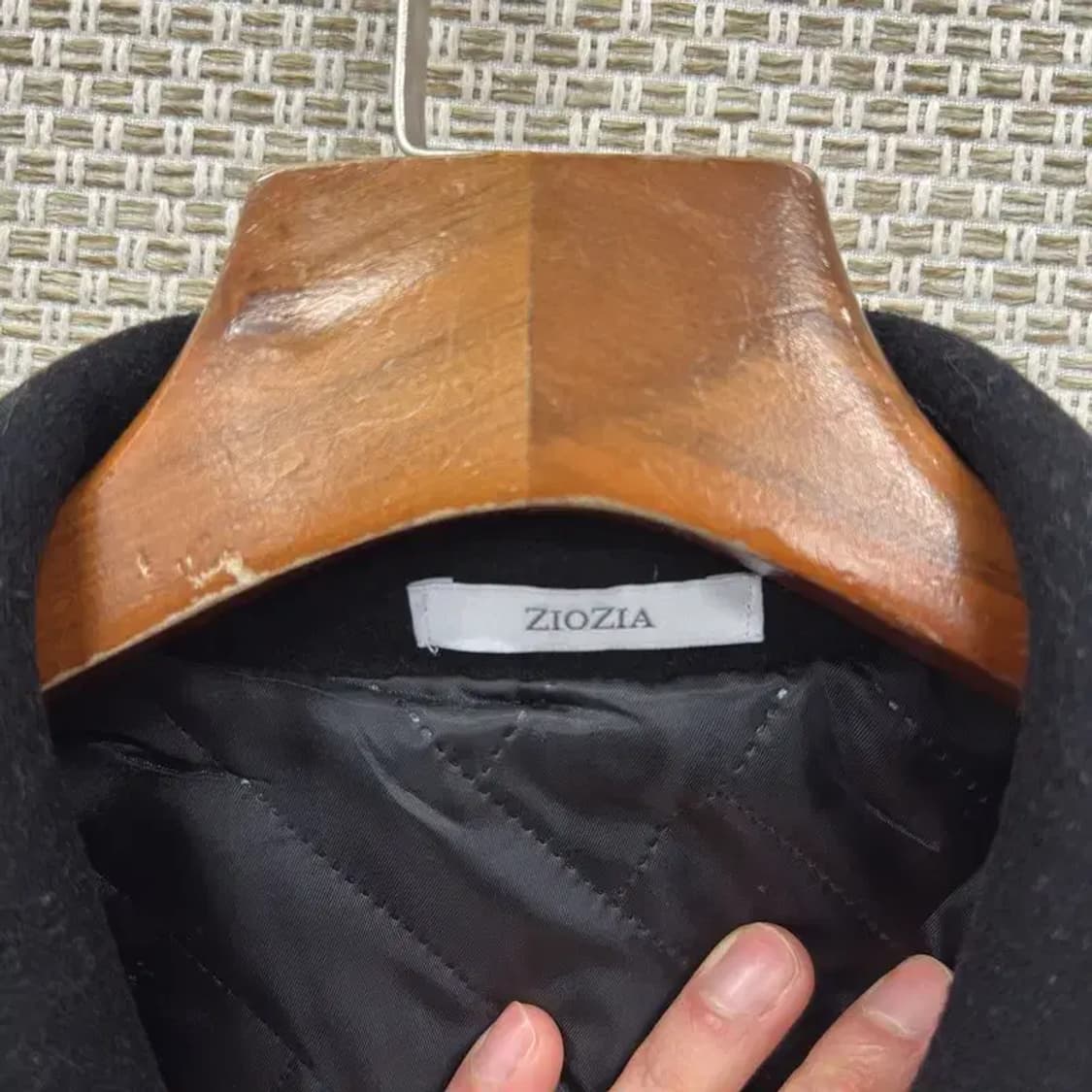 지오지아 캐주얼 버튼 울 코트 자켓 100 A03747 상품이미지3