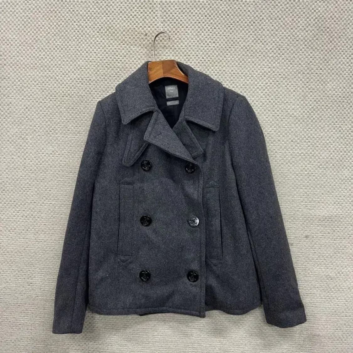 갭 GAP 캐주얼 울 피코트 자켓 S A03727 상품이미지1