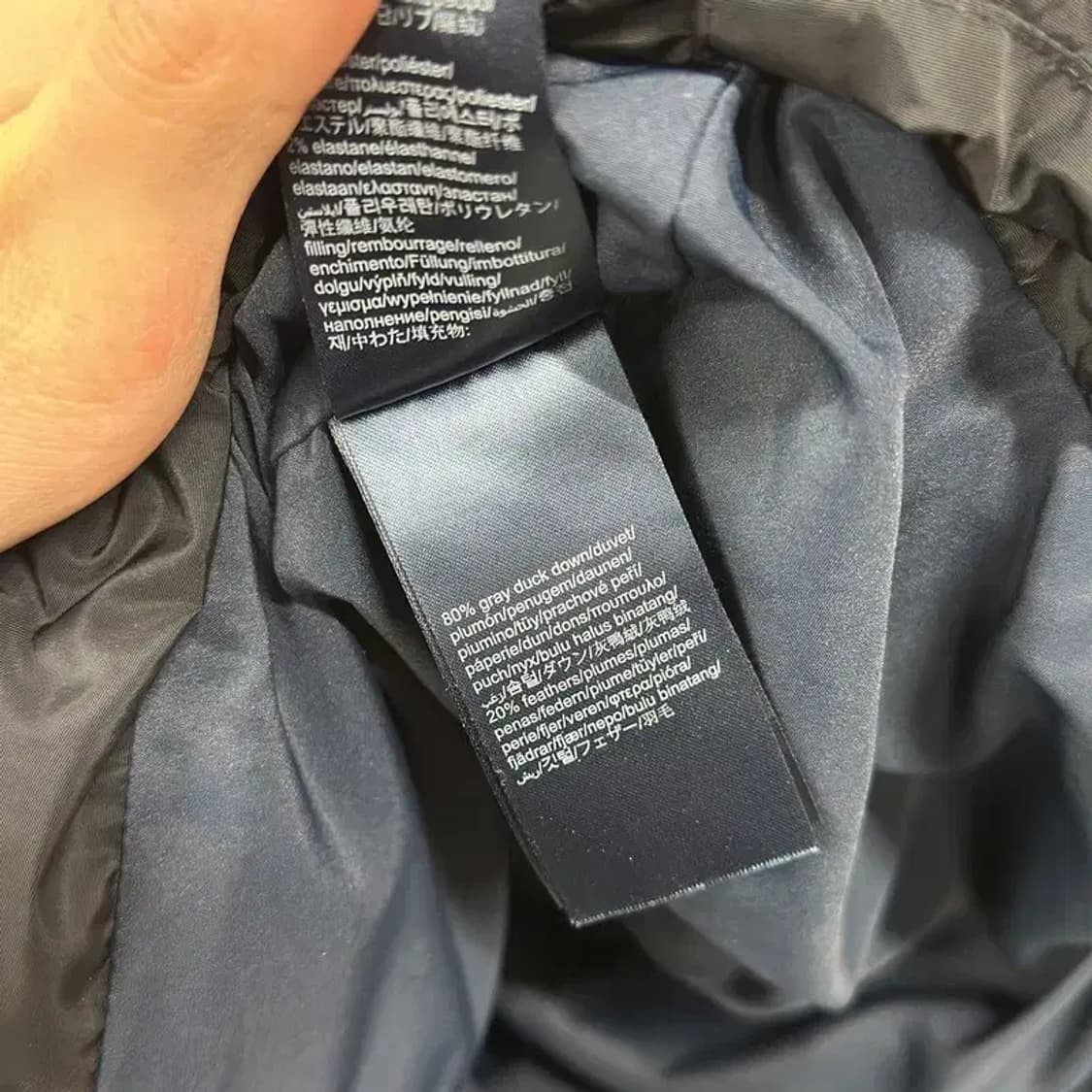 타미힐피거 캐주얼 오리털 덕다운 롱 패딩 S A04455 상품이미지4