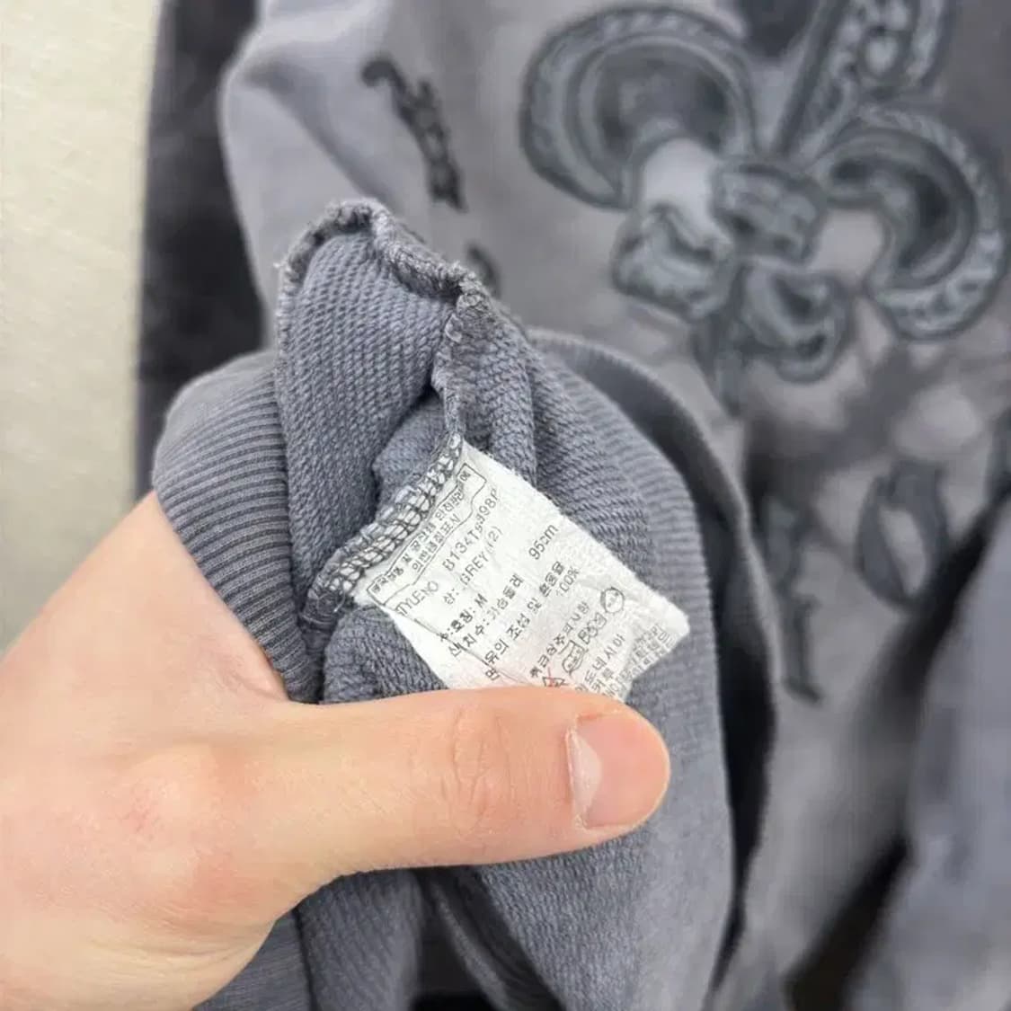 버커루 스트릿 타이다이 스웻셔츠 맨투맨 M A04458 상품이미지4