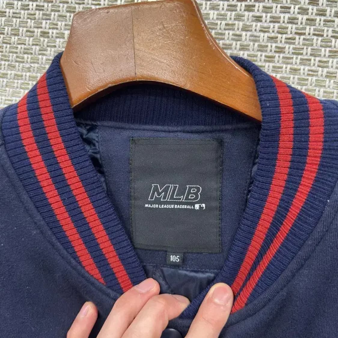 MLB 캐주얼 클리브랜드 누빔 바시티자켓 105 A04460 상품이미지3