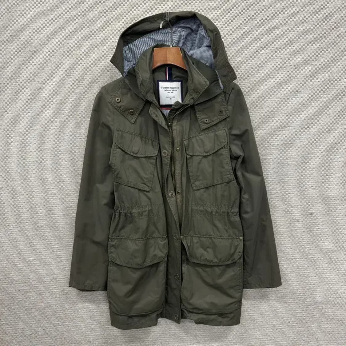 타미힐피거 캐주얼 멀티포켓 롱 야상자켓  XS A04462 상품이미지1