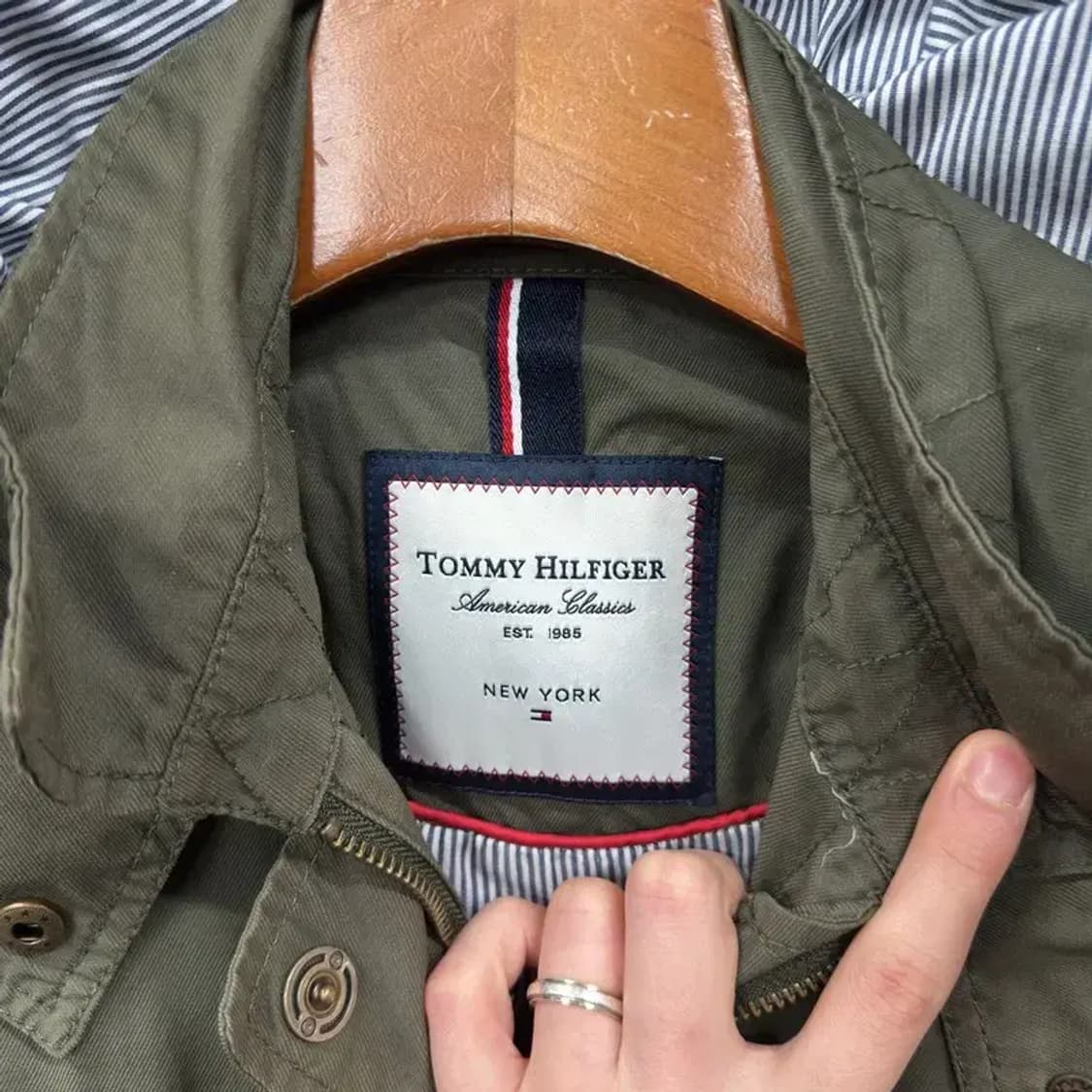 타미힐피거 캐주얼 멀티포켓 롱 야상자켓  XS A04462 상품이미지3