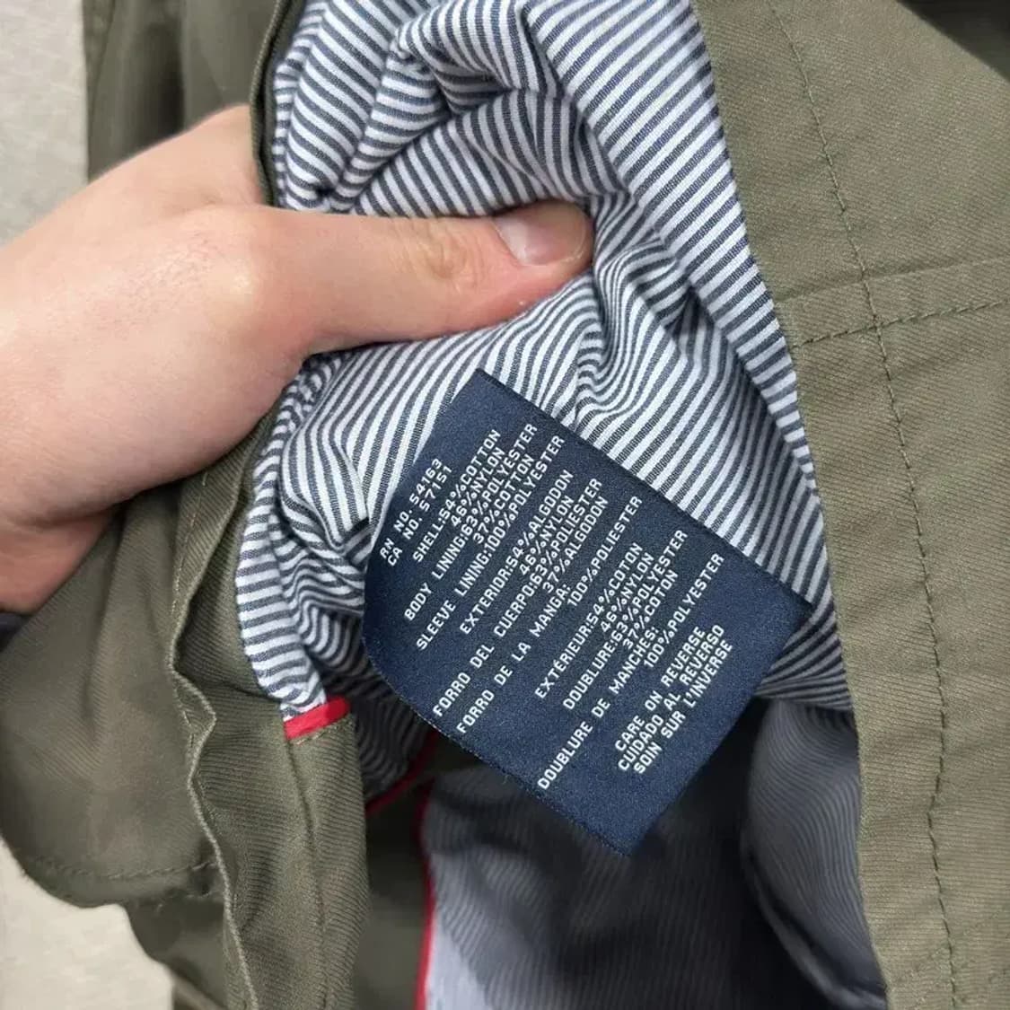 타미힐피거 캐주얼 멀티포켓 롱 야상자켓  XS A04462 상품이미지4