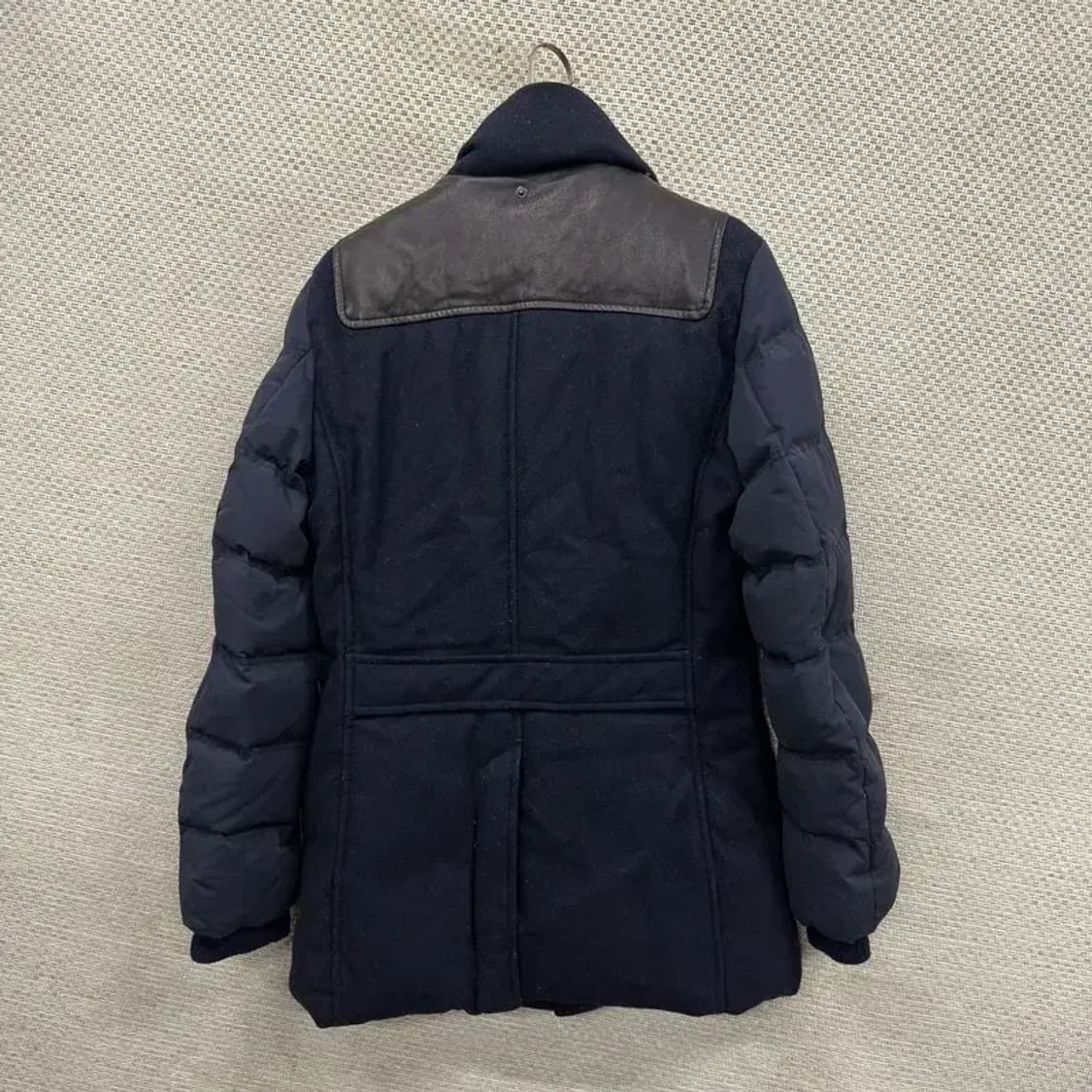 시스템 한섬 울 거위털 떡볶이 구스다운 하프 패딩 95 A04463 상품이미지2