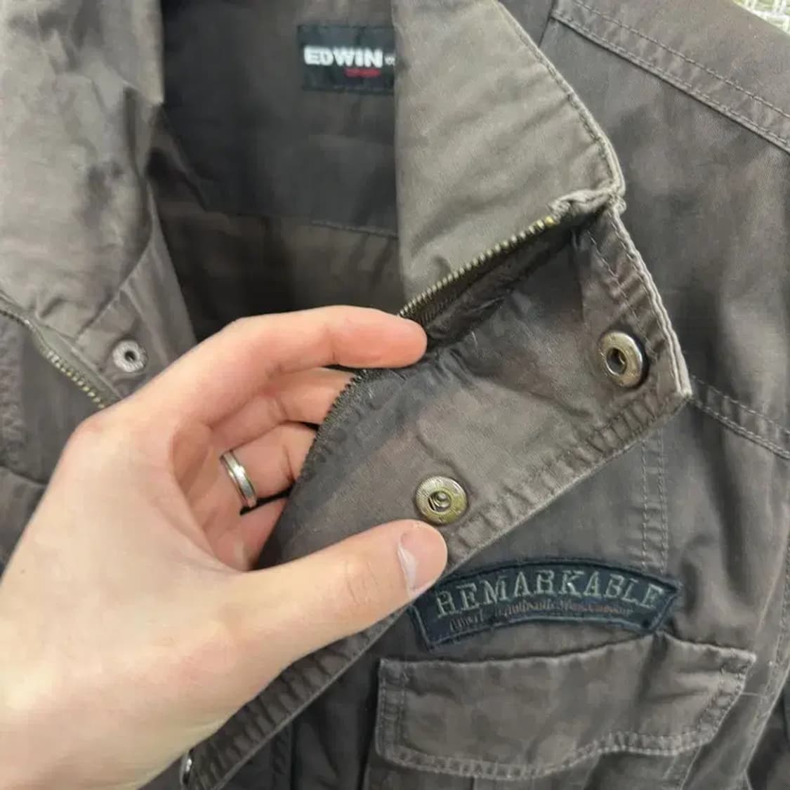 에드윈 빈티지 올드스쿨 조끼 베스트 105 A04464 상품이미지5