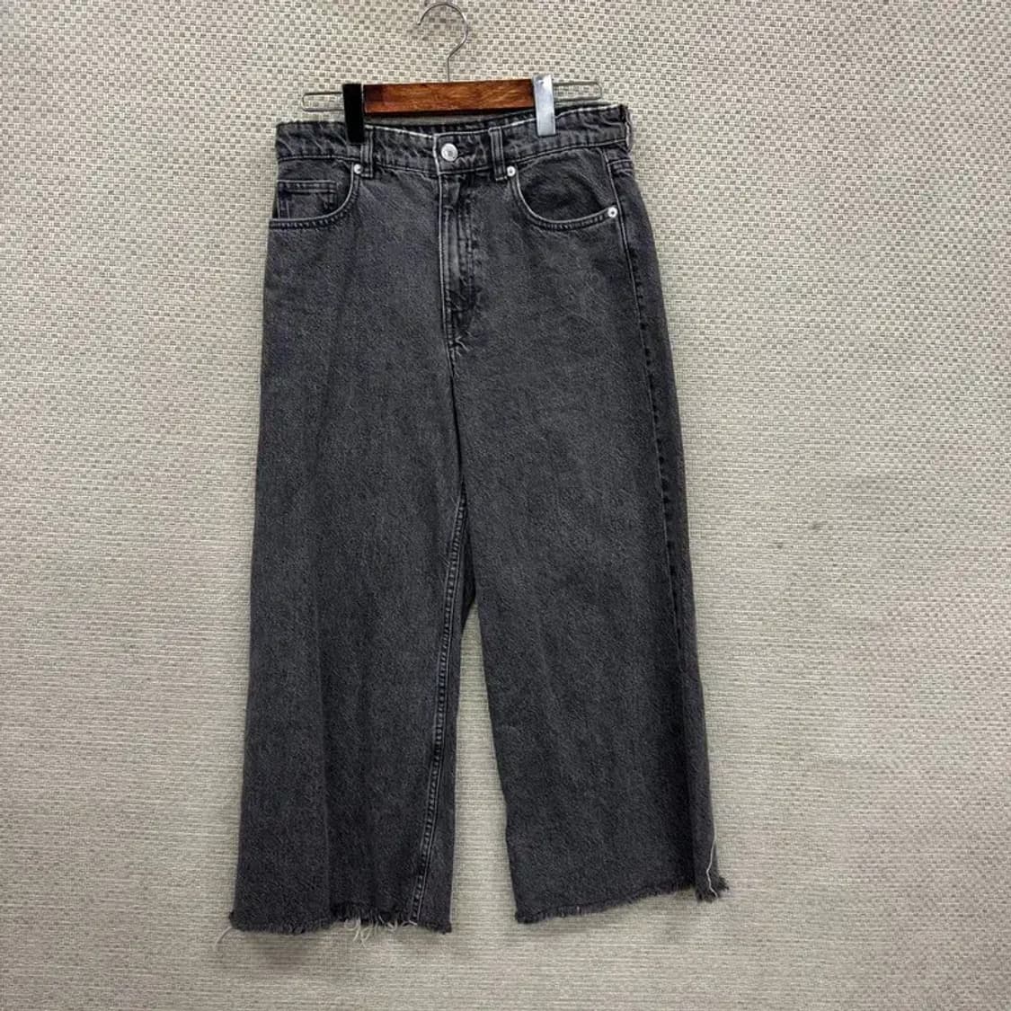 자라 ZARA 컷팅진 그레이진 청바지 28인치 A04477 상품이미지1