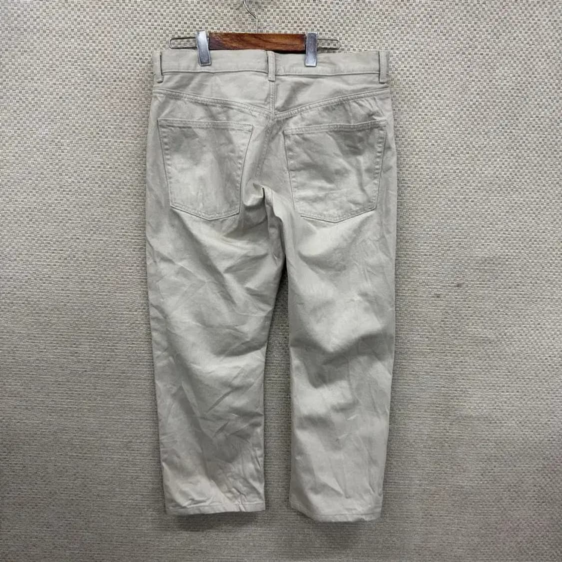 유니클로 U 르메르 코튼팬츠 면바지 35인치 A04478 상품이미지2