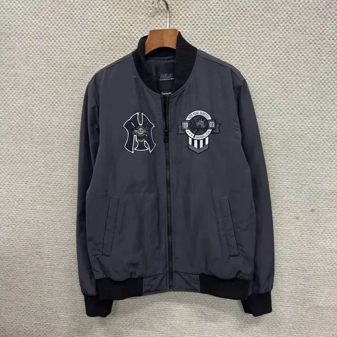 MLB 캐주얼 뉴욕양키스 항공점퍼 바시티자켓 95 A04450 상품이미지1