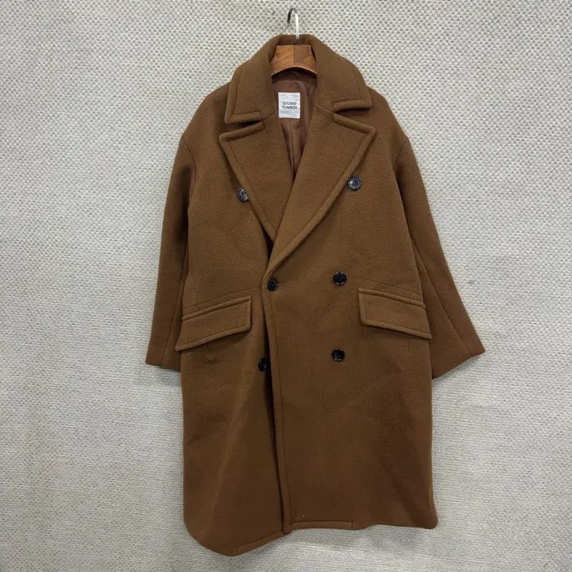 스튜디오톰보이 캐주얼 울 코트 자켓 85 A04457 상품이미지1