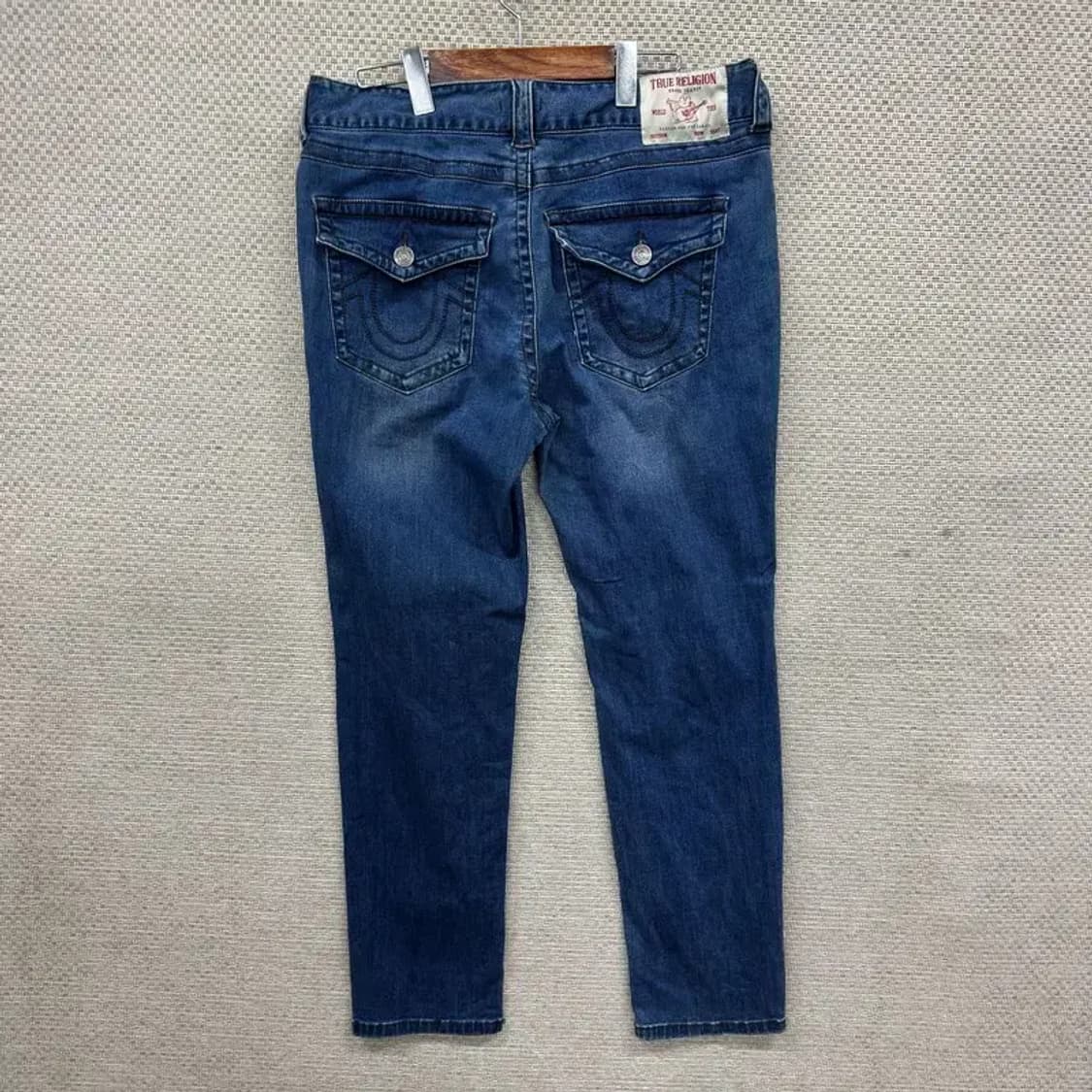 트루릴리젼 캐주얼 스판 데님 청바지 34인치 A04484 상품이미지2