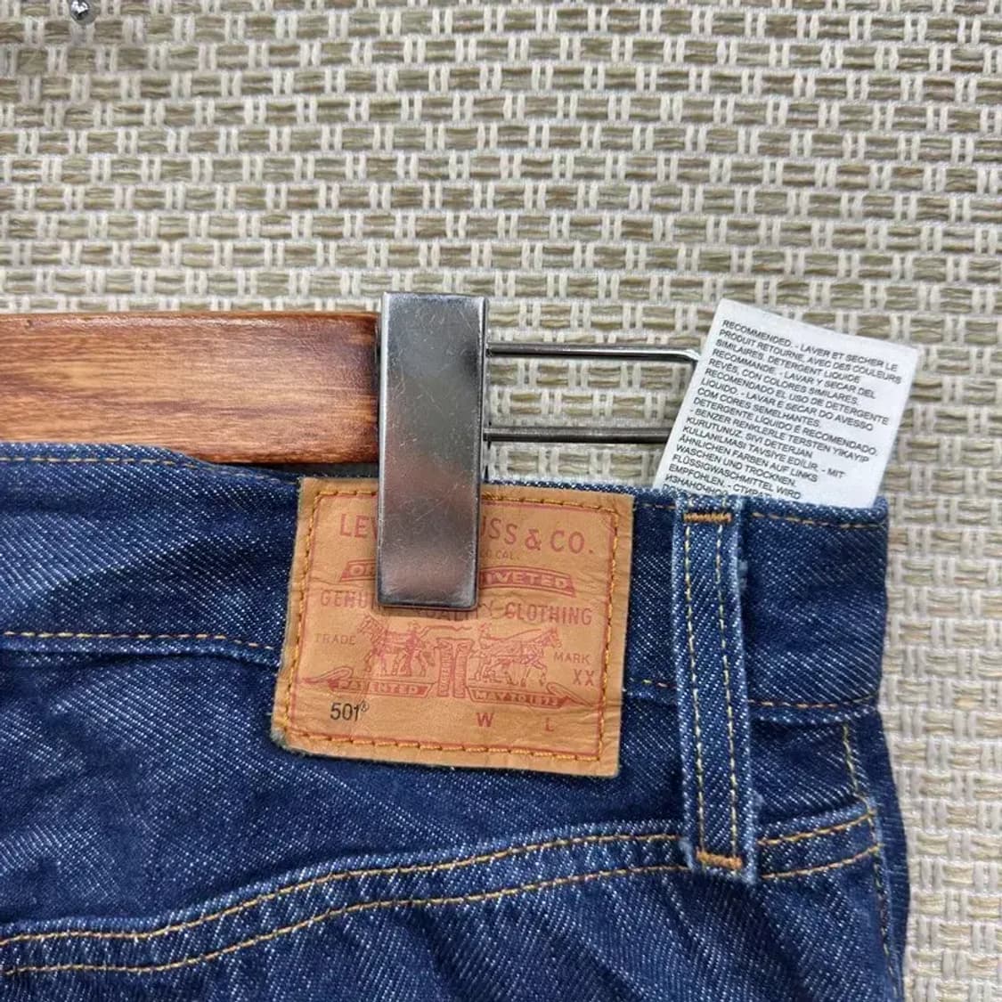 리바이스 501 프리미엄 데님 청바지 27인치 A04480 상품이미지3