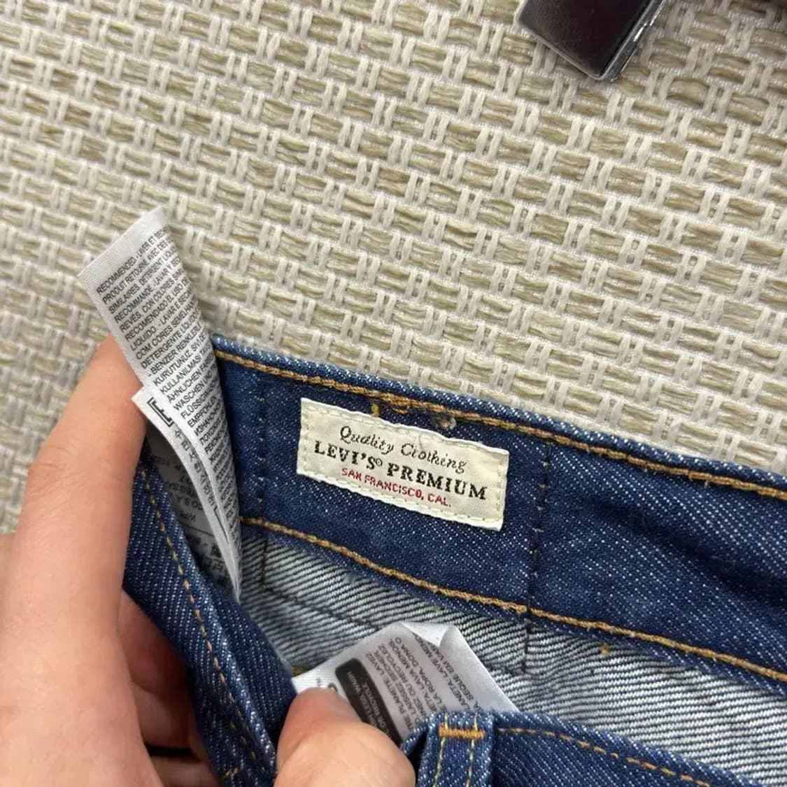 리바이스 501 프리미엄 데님 청바지 27인치 A04480 상품이미지4