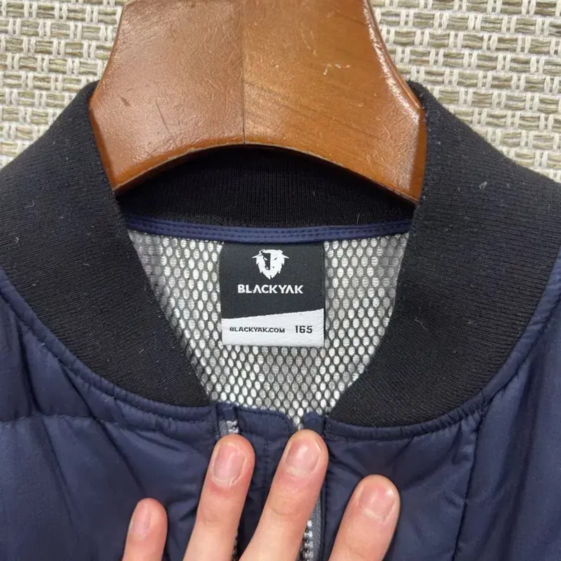 블랙야크 아웃도어 거위털 구스다운 패딩 점퍼 165 A04473 상품이미지3