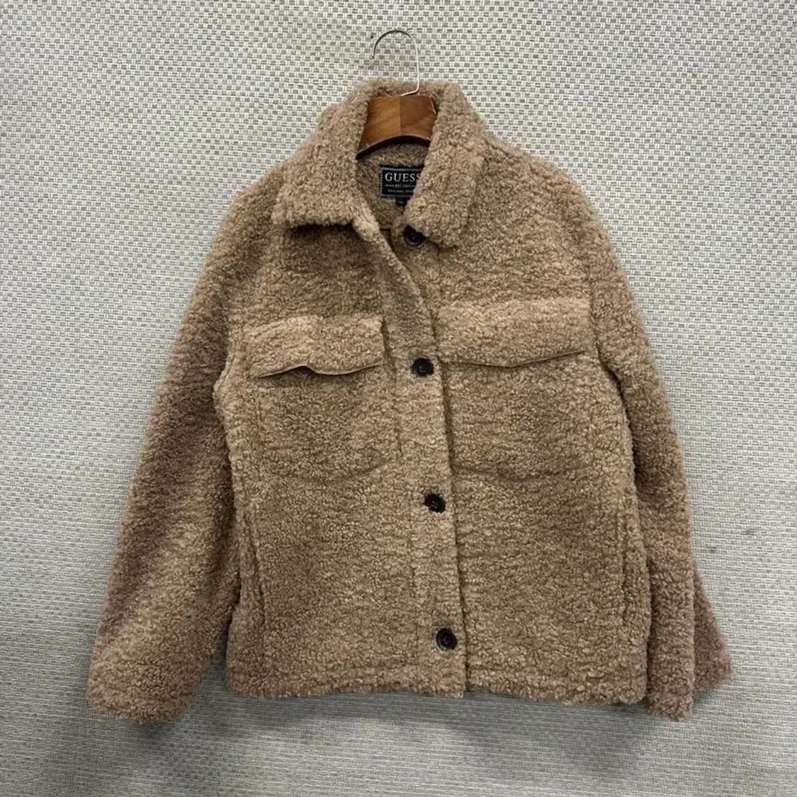 게스 캐주얼 양털 플리스 후리스 자켓 XS A04528 상품이미지1