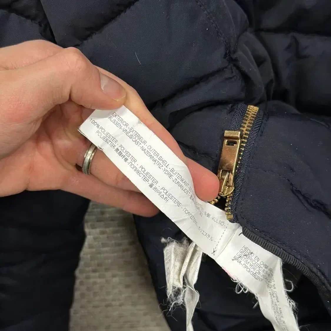 자라 ZARA 베이직 캐주얼 숏 패딩 점퍼 M A04529 상품이미지4