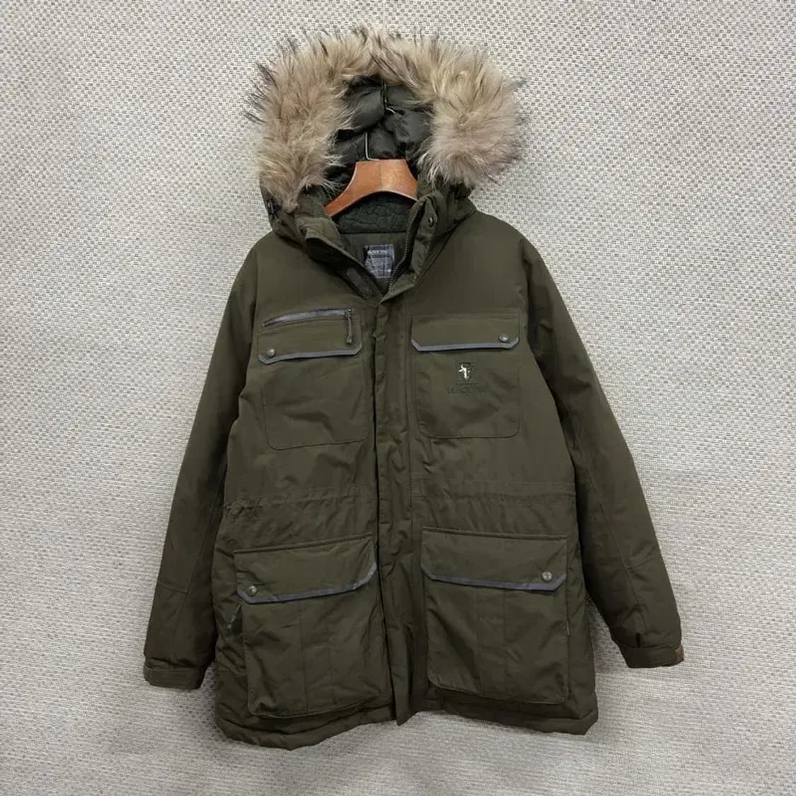 블랙야크 고어텍스 라쿤퍼 거위털 구스다운 하프 패딩 175 A04536 상품이미지1