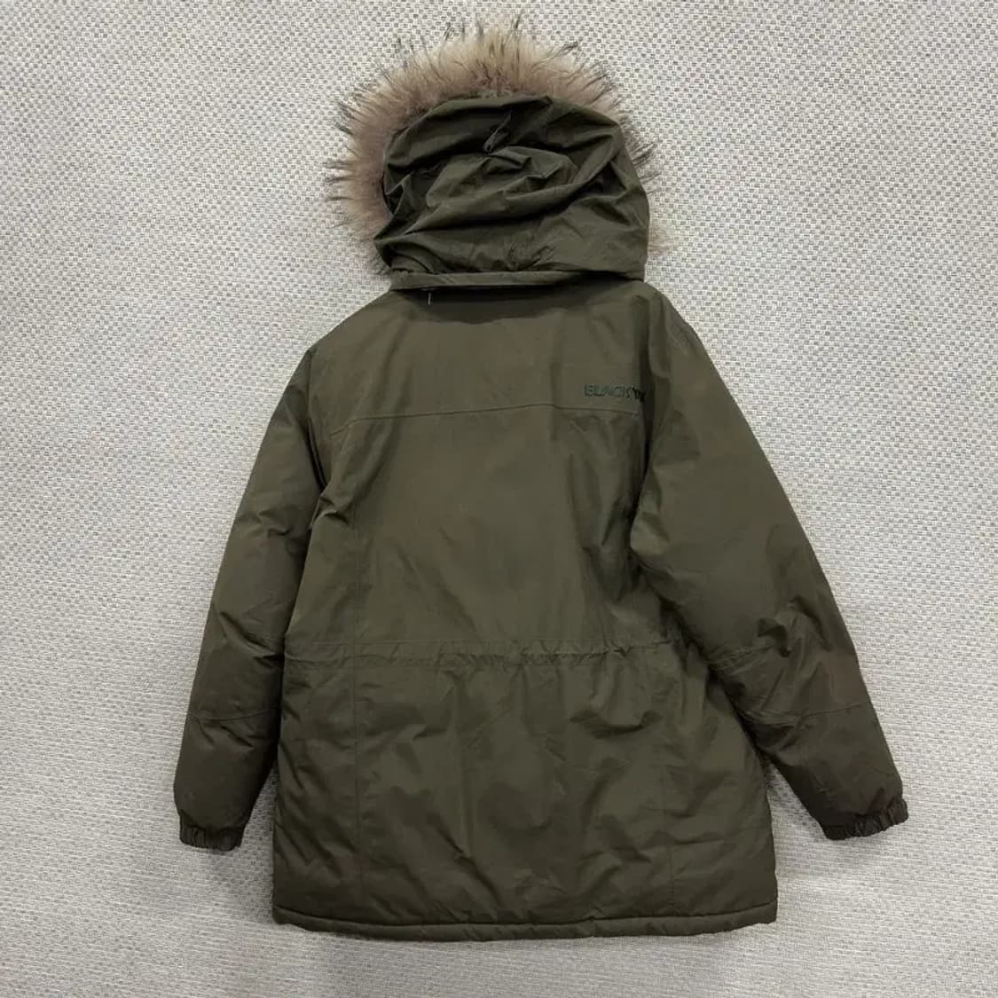 블랙야크 고어텍스 라쿤퍼 거위털 구스다운 하프 패딩 175 A04536 상품이미지2