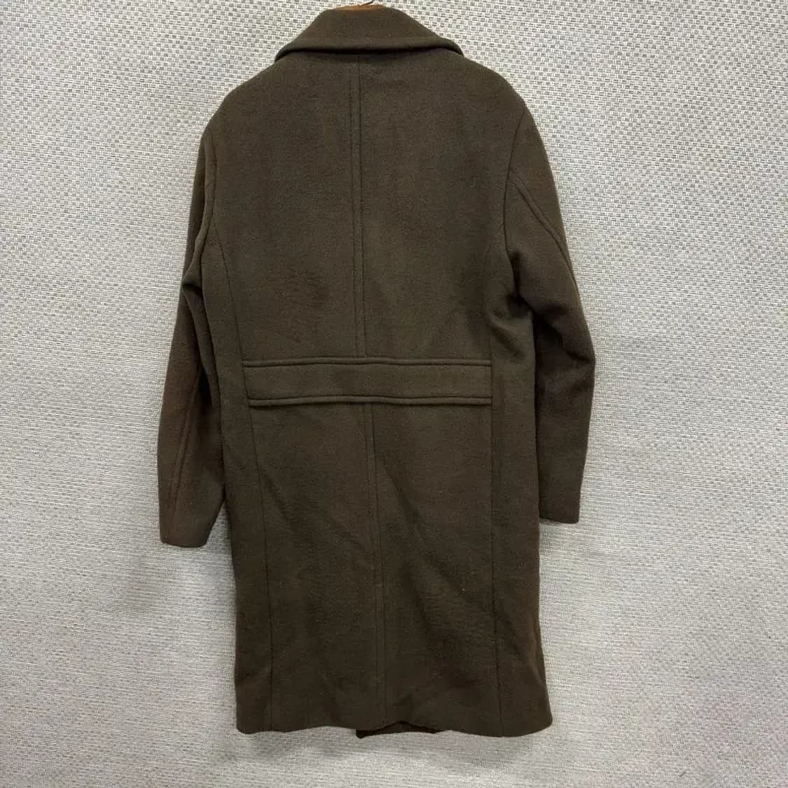 지오지아 캐주얼 더블버튼 울 캐시미어 롱 코트 95 A04542 상품이미지2