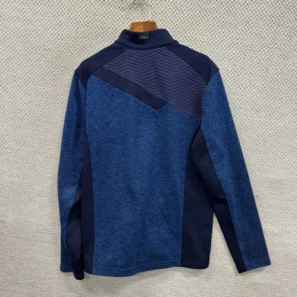 아이더 아웃도어 사이드로고 약기모 반집업 긴팔티 M A04545 상품이미지2