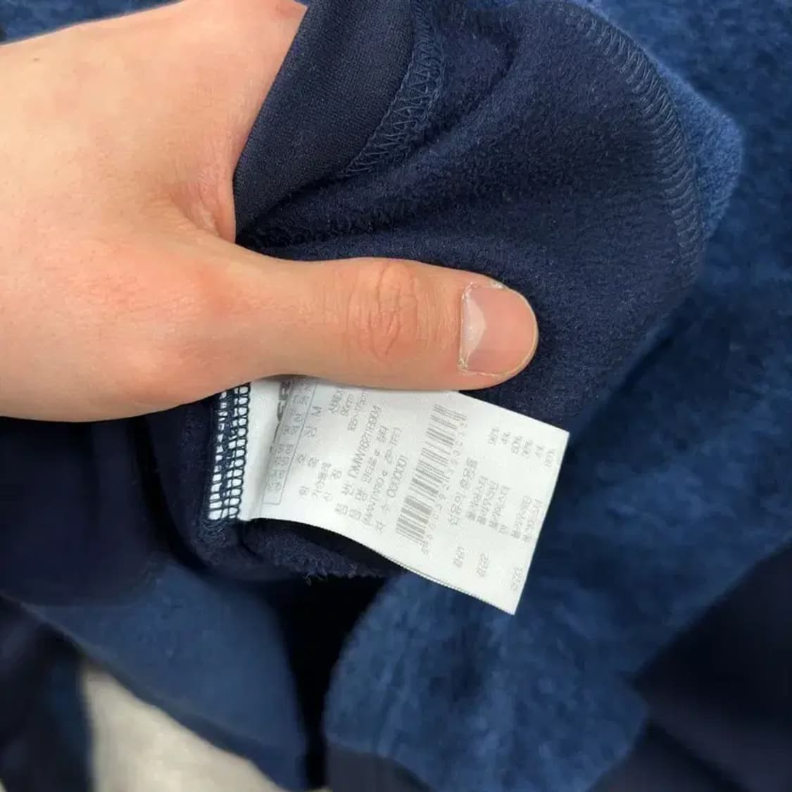 아이더 아웃도어 사이드로고 약기모 반집업 긴팔티 M A04545 상품이미지4