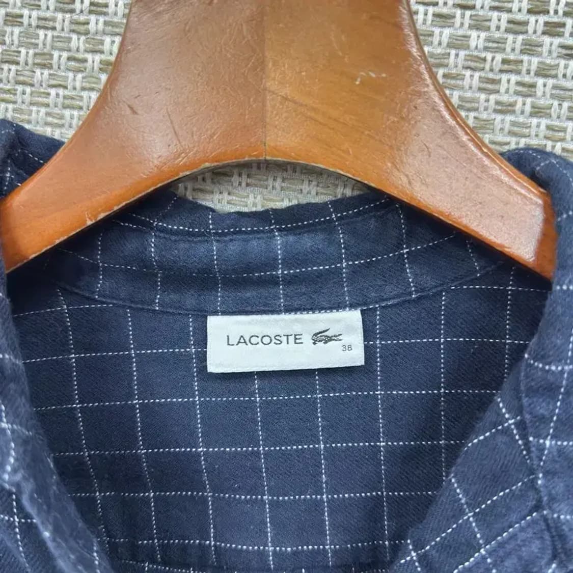 라코스테 캐주얼 자수로고 미니 셔츠 원피스 100 A04546 상품이미지3