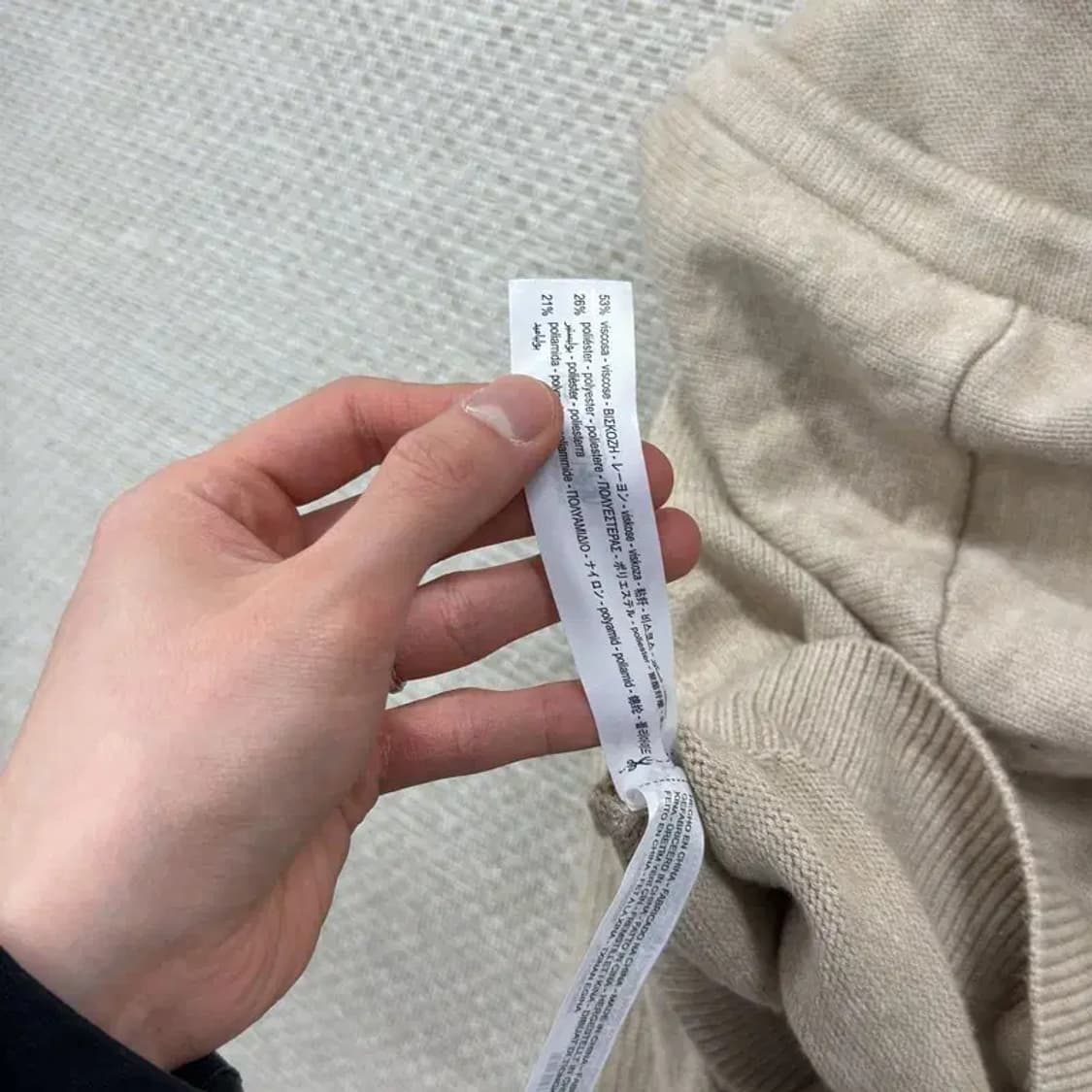 자라 ZARA 캐주얼 크롭 니트 집업 S A04549 상품이미지4