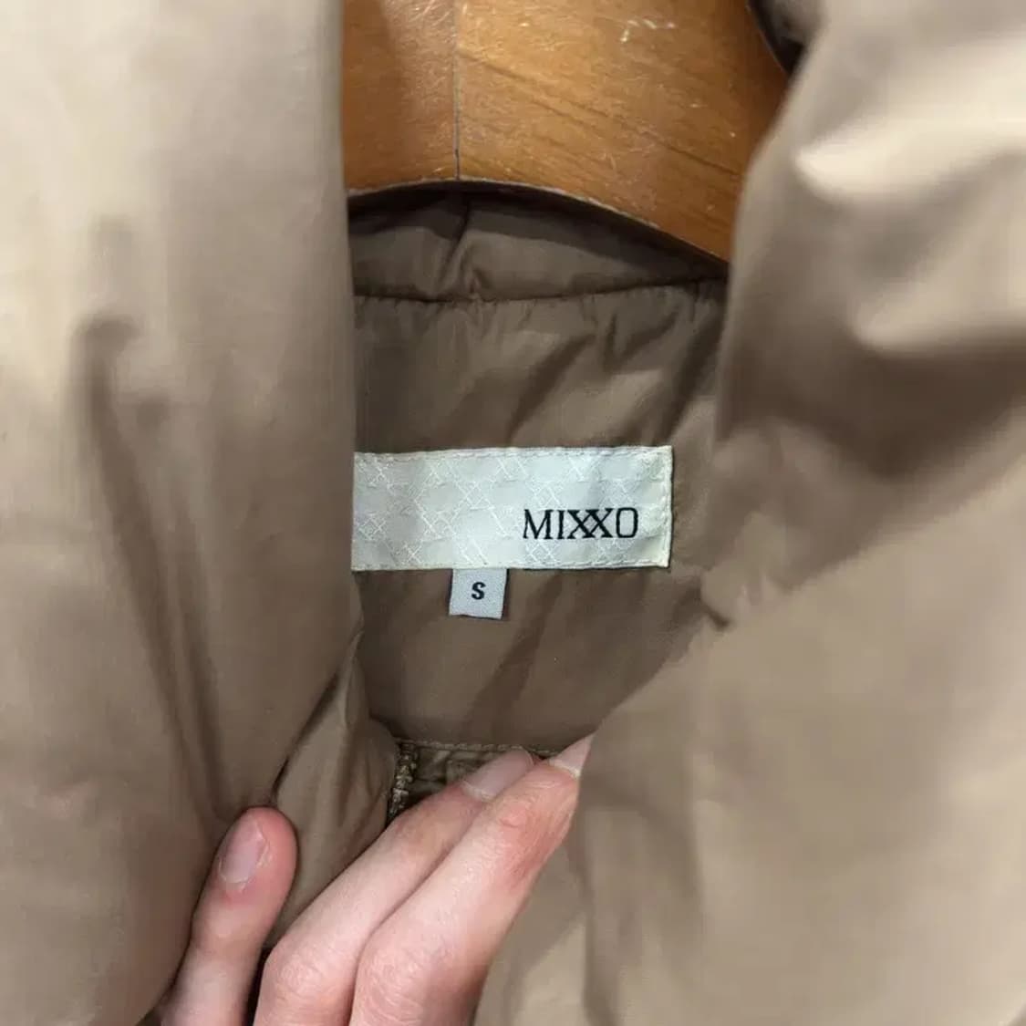 미쏘 캐주얼 오리털 덕다운 패딩 조끼 베스트 S A04552 상품이미지3