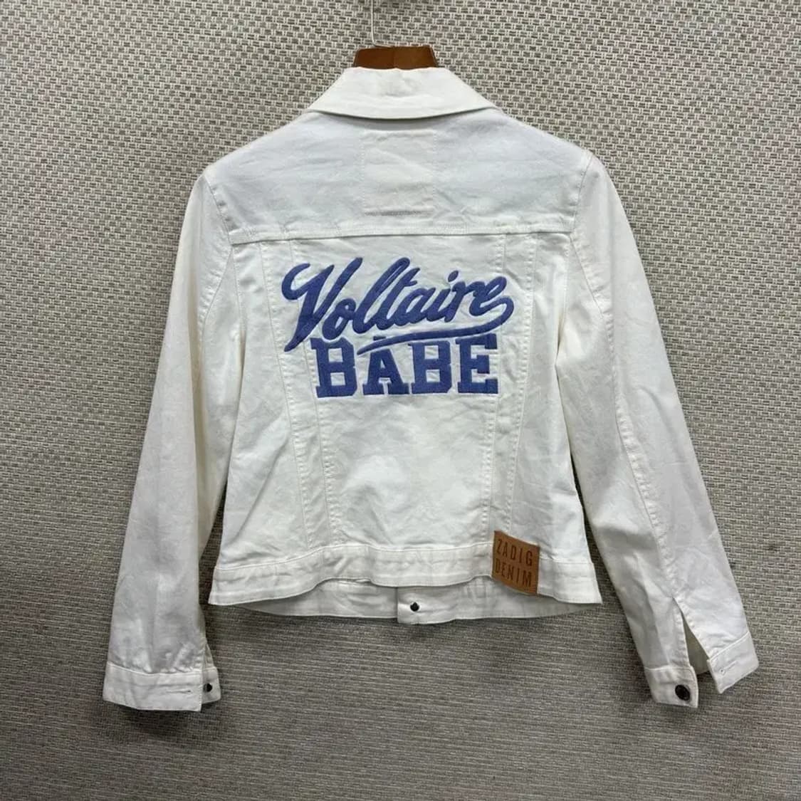 쟈딕앤볼테르 캐주얼 백자 트러커 자켓 L A04531 상품이미지2