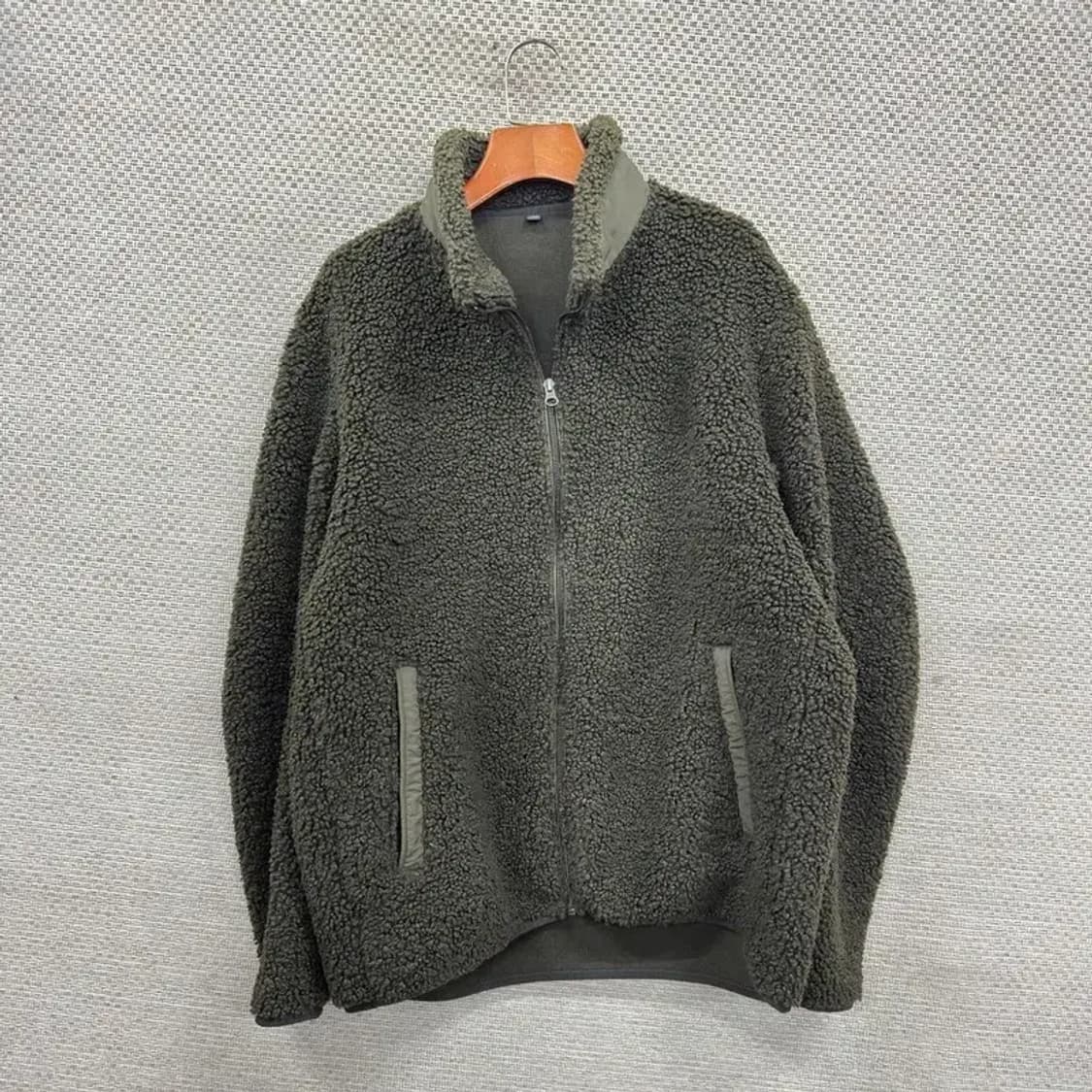 유니클로 캐주얼 양털 플리스 후리스 집업 L A04540 상품이미지1