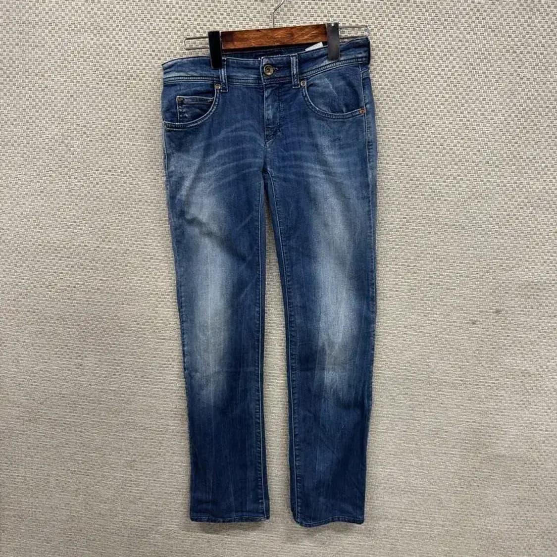 아르마니진스 금장 스판 데님 청바지 24인치 A04557 상품이미지1