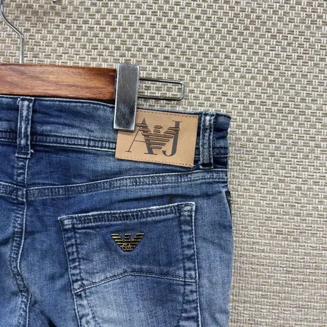 아르마니진스 금장 스판 데님 청바지 24인치 A04557 상품이미지3