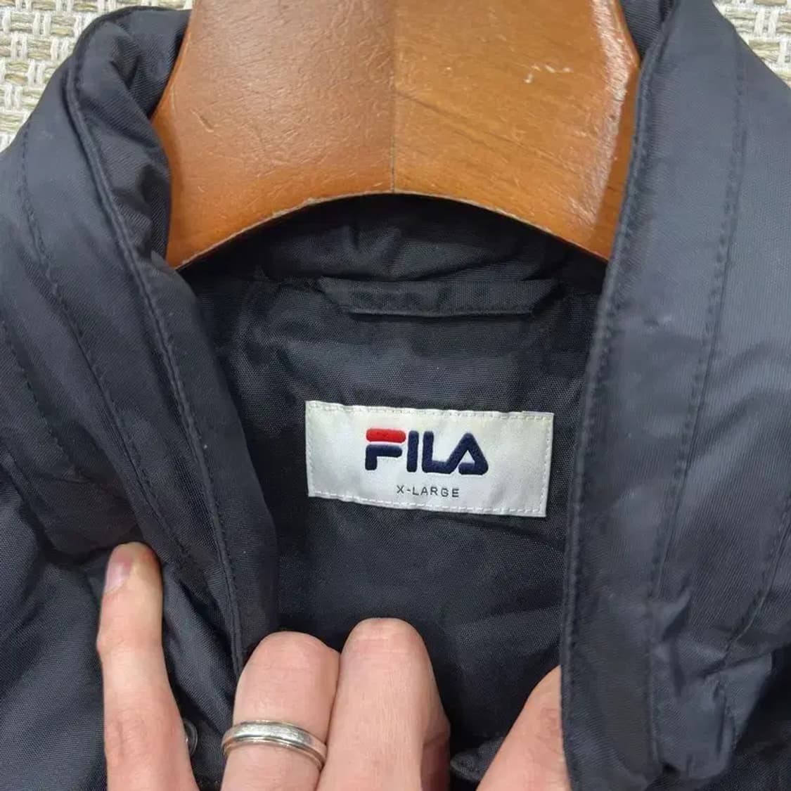 필라 올드스쿨 배색 윈드브레이커 바람막이 자켓 XL A04535 상품이미지3